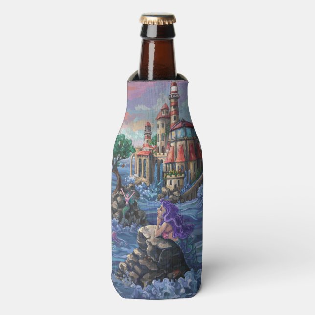 Enfriador De Botellas Castillo de Mermaid (Frente de la botella)