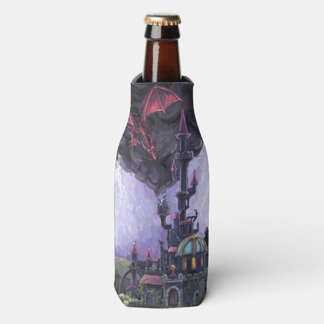 Enfriador De Botellas Castillo del dragón (Frente de la botella)