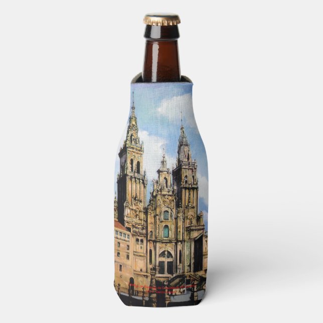 Enfriador De Botellas Catedral de Santiago de Compostela (A Coruña) (Frente de la botella)