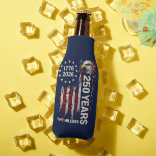 Enfriador De Botellas Celebración de 250 Años Águila Bandera Americana G
