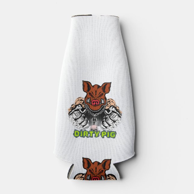 Enfriador De Botellas Cerdo sucio (Anverso)