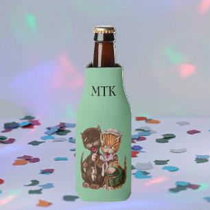 Enfriador De Botellas Cesta de regalo de rata para gatos de época
