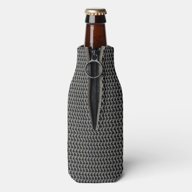 Enfriador De Botellas Chainmail Medieval Armor (Reverso de la botella)