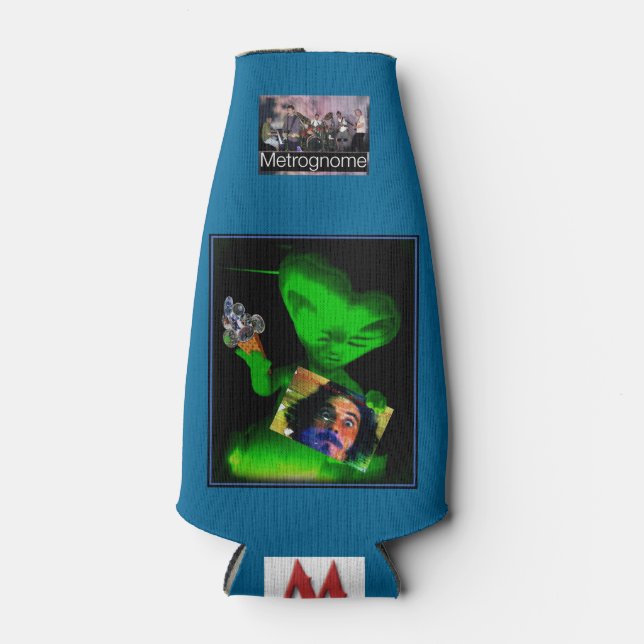 Enfriador De Botellas Chaqueta para botellas MGnome (Anverso)