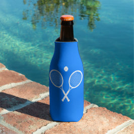 Enfriador De Botellas Chaquetas de tenis y azul Fiesta de bolas