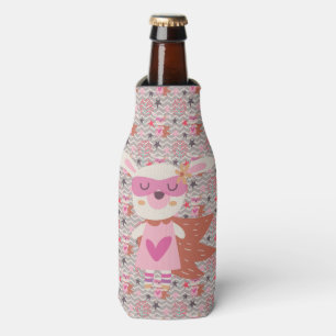 Enfriador De Botellas Chica Superhéroe Bunny
