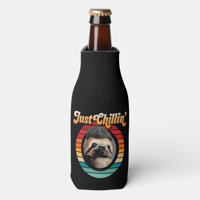 Enfriador De Botellas Chillin’ Sloth (Frente de la botella)