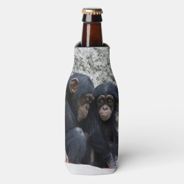 Enfriador De Botellas Chimpanzee002 (Frente de la botella)