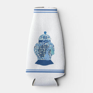 Enfriador De Botellas Chinoiserie Blue Ginger Jar Can Bottle Cooler