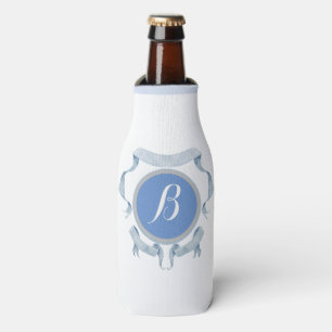 Enfriador De Botellas Chinoiserie Blue Ribbons Shield puede