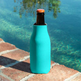 Enfriador De Botellas Cian Azul Verde Turquesa Color Sólido