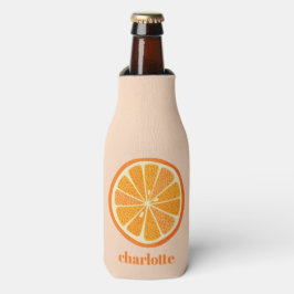 Enfriador De Botellas Citrus Naranja Diversión personalizada