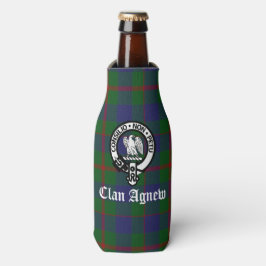 Enfriador De Botellas Clan Agnew Escudo y Tartán escocés