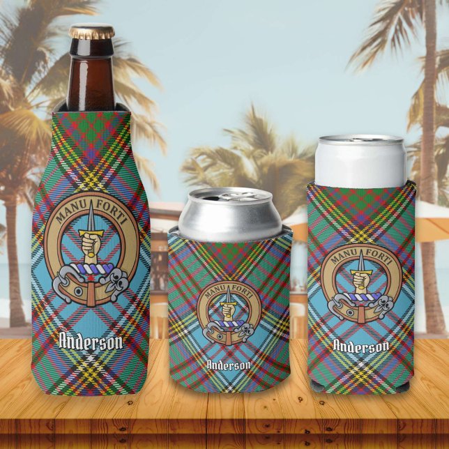 Enfriador De Botellas Clan Anderson Escudo Bottle Cooler (Subido por el creador)