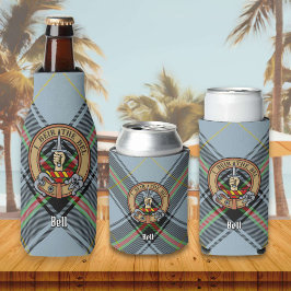 Enfriador De Botellas Clan Bell Escudo sobre Tartán