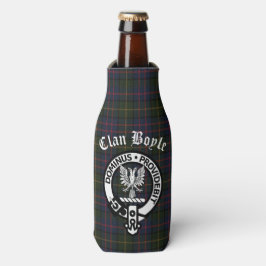 Enfriador De Botellas Clan Boyle Escudo y Tartán