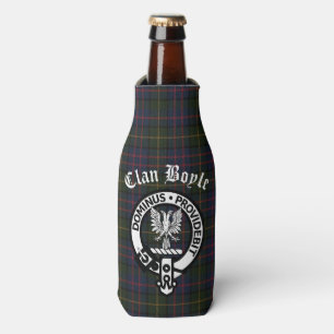 Enfriador De Botellas Clan Boyle Escudo y Tartán