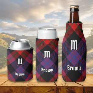 Enfriador De Botellas Clan Brown Tartan