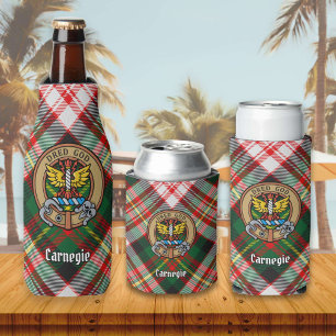 Enfriador De Botellas Clan Carnegie Escudo por Vestir Tartán