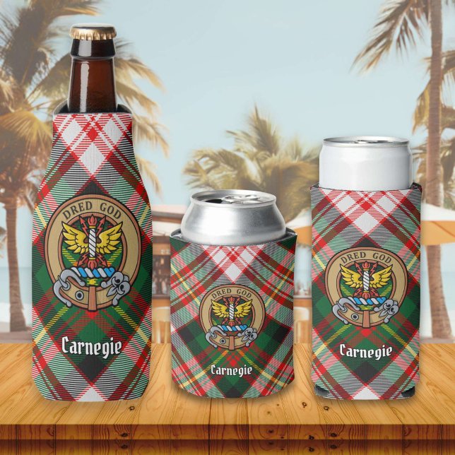 Enfriador De Botellas Clan Carnegie Escudo por Vestir Tartán (Subido por el creador)