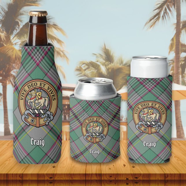 Enfriador De Botellas Clan Craig Escudo por Tartán (Subido por el creador)