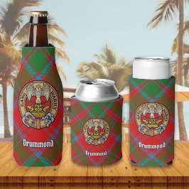 Enfriador De Botellas Clan Drummond Escudo sobre Tartán