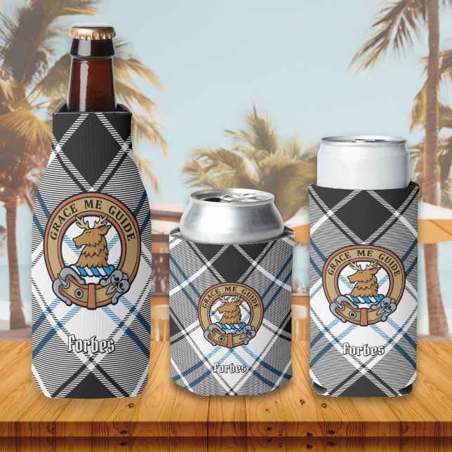 Enfriador De Botellas Clan Forbes Escudo por Vestir Tartán (Subido por el creador)