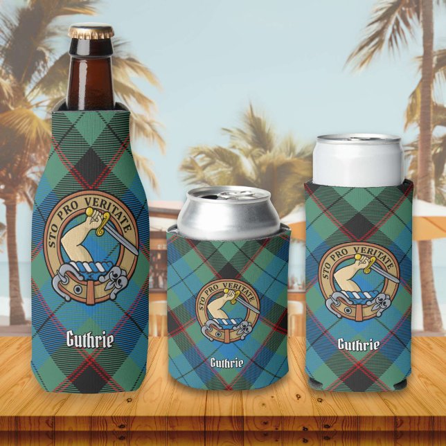 Enfriador De Botellas Clan Guthrie Escudo por Tartán (Subido por el creador)