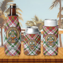 Enfriador De Botellas Clan MacAlister Escudo por Vestir Tartán