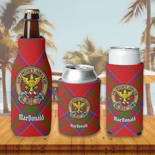 Enfriador De Botellas Clan MacDonald de Keppoch Escudo Bottle Cooler (Subido por el creador)