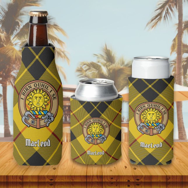 Enfriador De Botellas Clan MacLeod de Lewis Escudo (Subido por el creador)