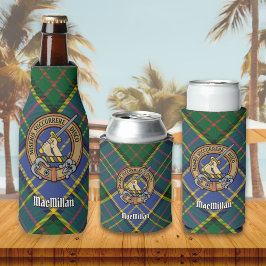 Enfriador De Botellas Clan MacMillan Escudo sobre la caza de tartán