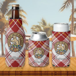 Enfriador De Botellas Clan MacPherson Escudo por Red Dress Tartán