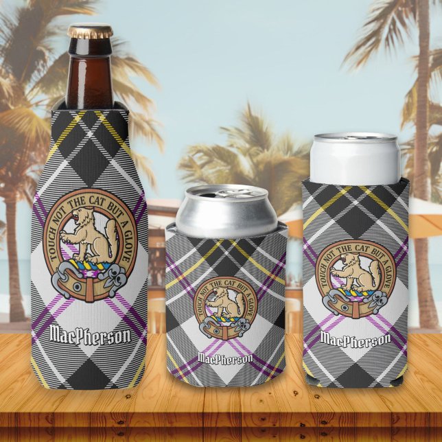 Enfriador De Botellas Clan MacPherson Escudo por Vestir Tartán (Subido por el creador)