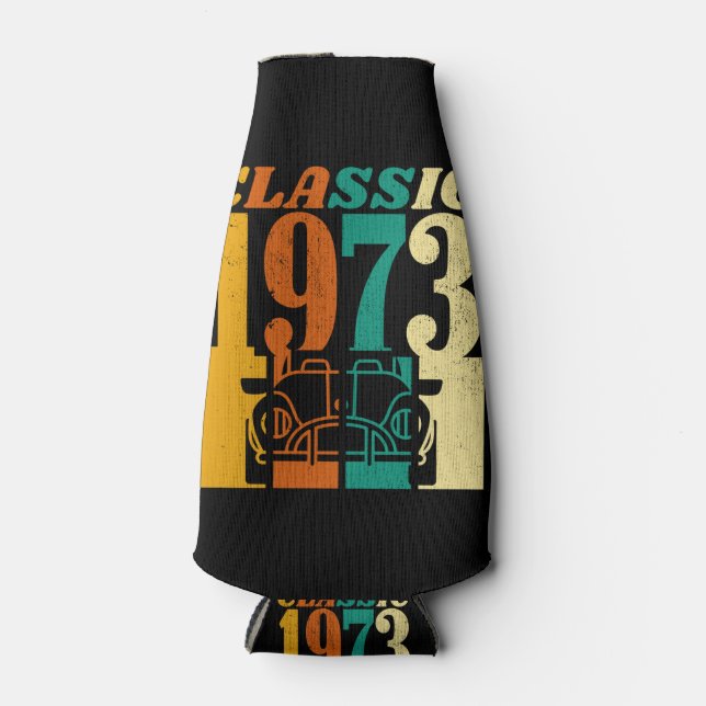 Enfriador De Botellas Clásico 1973 52º cumpleaños (Anverso)