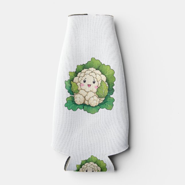 Enfriador De Botellas Coliflor Kawaii (Anverso)