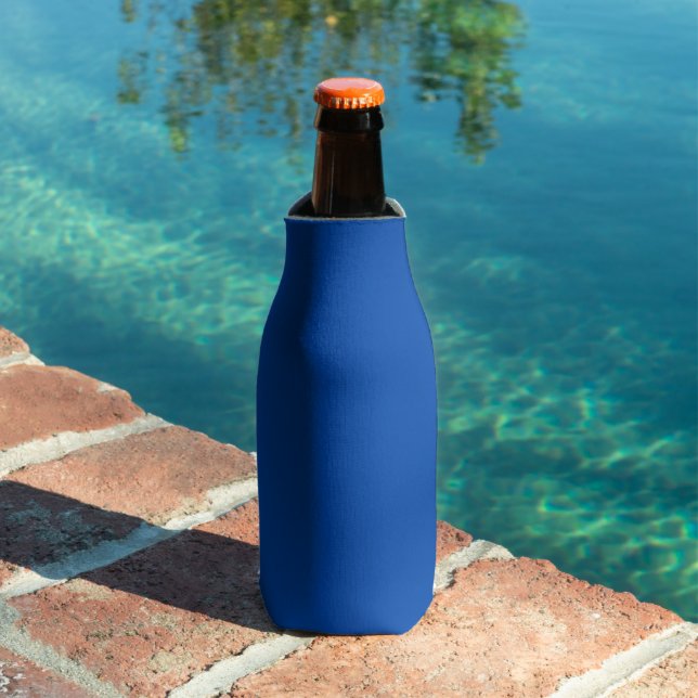 Enfriador De Botellas Color sólido azul cobalto (Piscina in situ)