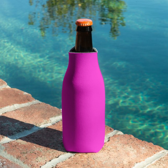 Enfriador De Botellas Color sólido magenta caliente (Piscina in situ)
