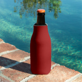 Enfriador De Botellas Color sólido rojo Crimson