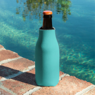 Enfriador De Botellas Color sólido turquesa medio