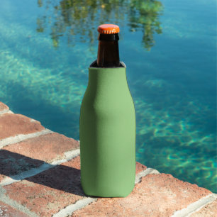 Enfriador De Botellas Color sólido verde nuez de pistacho