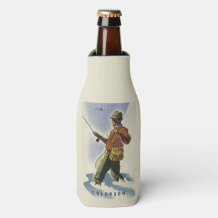 Enfriador De Botellas Colorado USA Vintage Travel, refrigerador de botel