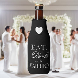 Enfriador De Botellas Cómete beber y cásese con bodas frascos