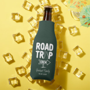 Enfriador De Botellas Composición de tipografía de viaje por carretera f
