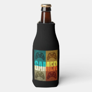 ENFRIADOR DE BOTELLAS CONTROLADOR DE JUEGO DE VIDEO DE VINTAGE DE JUEGO