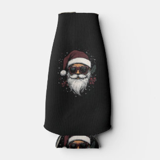 Enfriador De Botellas Cool Santa with Sunglasses Christmas