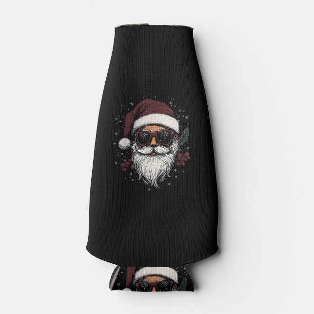 Enfriador De Botellas Cool Santa with Sunglasses Christmas (Anverso)