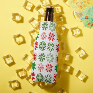 Enfriador De Botellas Copos de nieve escandinavos
