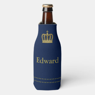Enfriador De Botellas Corona real de oro II + su backgr. y ideas