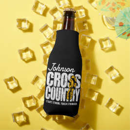 Enfriador De Botellas Corredor de cross country ADD TEXT Equipo de jugad